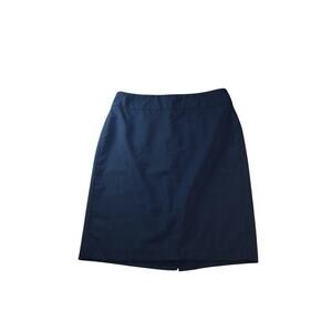 Banana Republic Women's Black Stretch Wool Blend Pencil Skirt Size 4 P Career